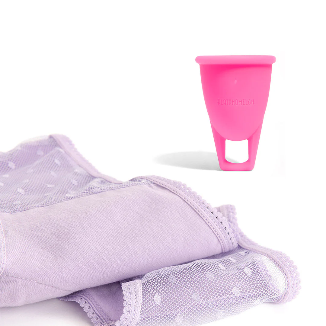 Kiwitas Classic Plumeti + Copa menstrual Greta