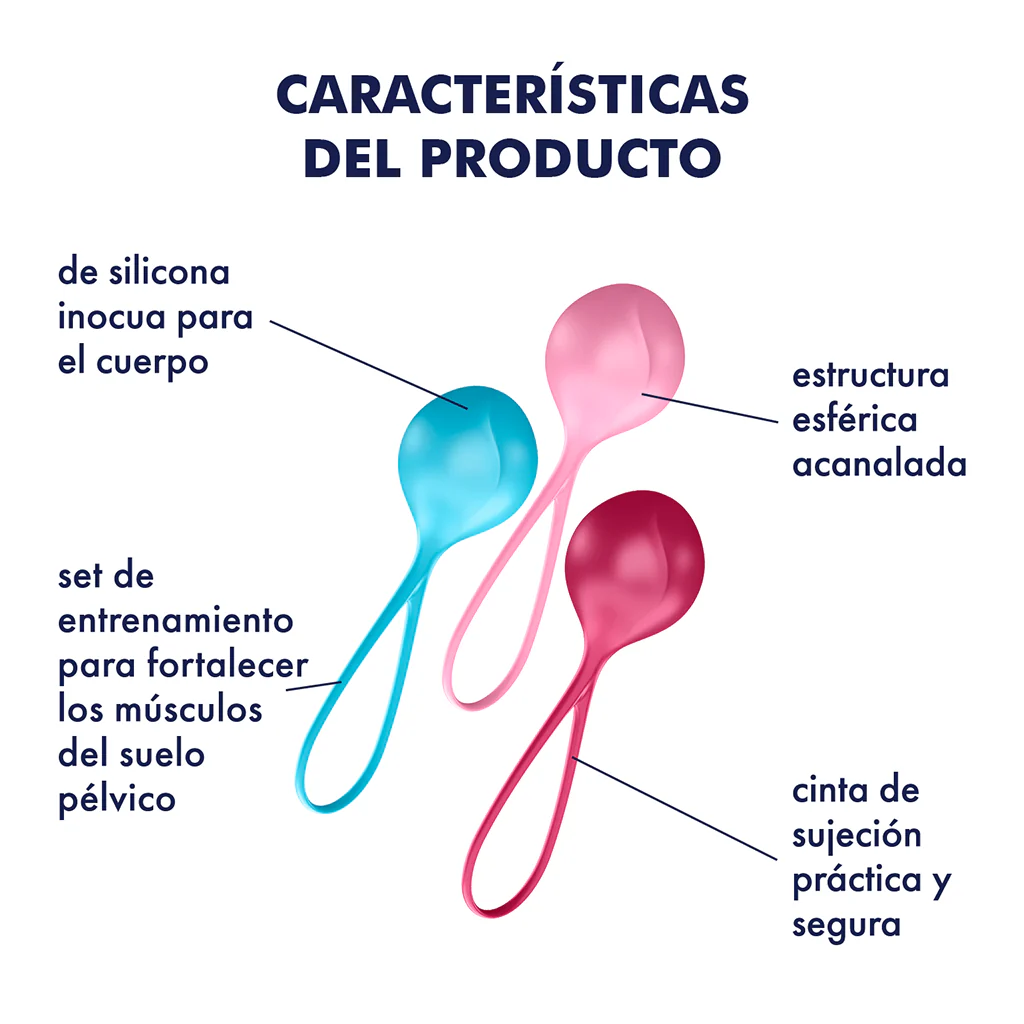 Satisfyer Strengthening Balls (set of 3) - Image 2